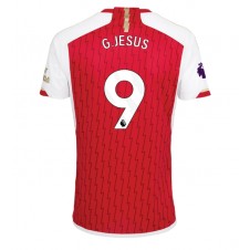 Arsenal Gabriel Jesus #9 Hjemmedrakt 2023-24 Kortermet